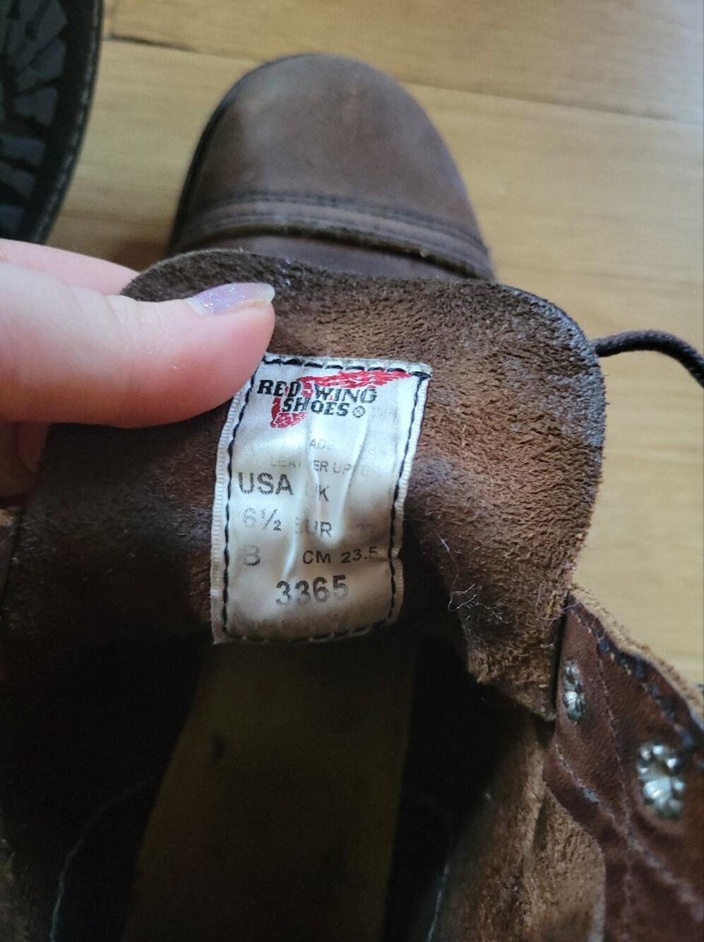 Red Wing Iron Ranger Womens 6.5 Amber Harness - Picture 4 of 4